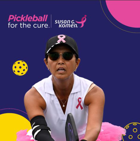 Pickleball player