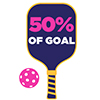 50% of Goal