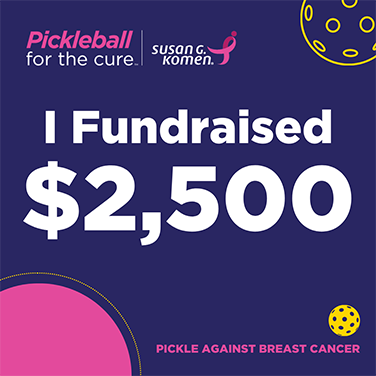 I raised $2500