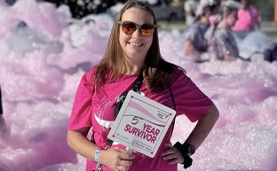 Susan G Komen 2026 Race for the Cure, Woman in Pink, 5 Year Survivor