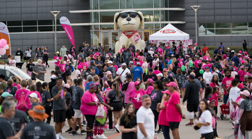 Komen Dallas North Texas Race for the Cure - Sea of Pink. Wave of Hope
