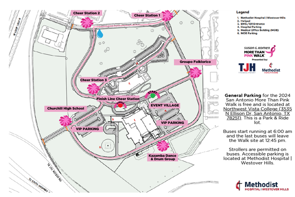 2024 San Antonio Route Map