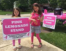 Evelyn and Sierra's Lemonade Stand