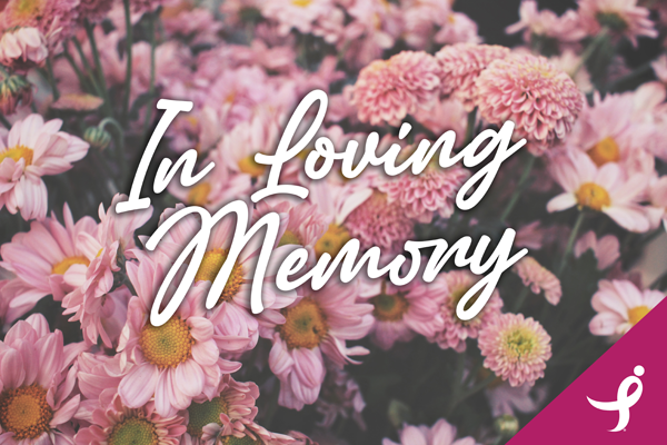 In loving memory of Mary Ellen Metzler