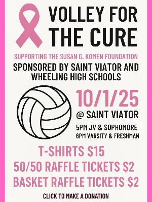 Volley for the Cure - Saint Viator High School & Wheeling High School