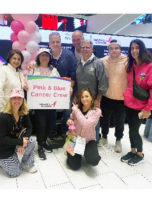 The Pink & Blue Cancer Crew!