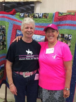 With Lois Whidden in 2017