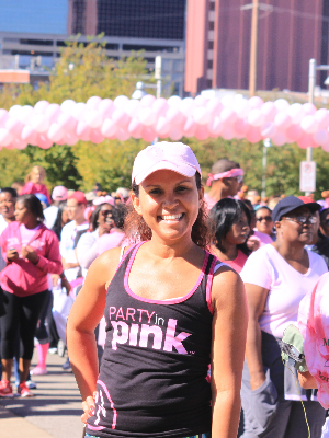 Breast Cancer Walk 2011 when Monse was diagnosed