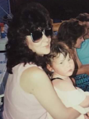 Anna with her daughter Debbie